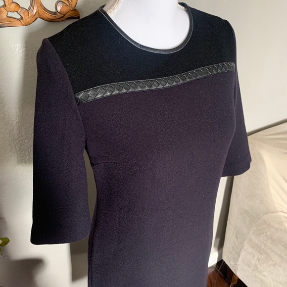 Bottega Veneta Wool Navy Dress - Picture 5 of 12
